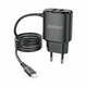 DUDAO A2ProL 2x USB polnilnik s Lightning kablom 12W, črna