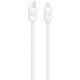 WEBHIDDENBRAND ALIGATOR Podatkovni kabel POWER 3A, USB-C/microUSB, bela