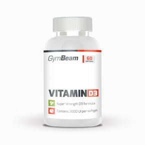 GymBeam Vitamin D3 2000 IU