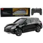 slomart RC avto RASTAR Porsche Cayenne Turbo 1:24, črn