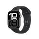 Apple Watch Series 10 Jet Black, Black Sport Band S/M 46mm pametna ura