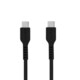 Podatkovni kabel iz USB-C 2.0 na USB-C 2.0 Power Delivery, 100 W, črn, 0.6 m