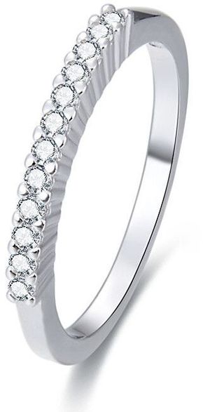 Beneto Srebrni prstan s kristali AGG187 (Obseg 60 mm) srebro 925/1000