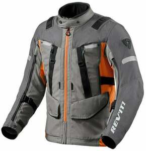 Rev'it! Jacket Sand 4 H2O Grey/Orange 3XL Tekstilna jakna