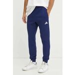 Spodnji del trenirke adidas Feelcozy - mornarsko modra. Spodnji del trenirke iz kolekcije adidas. Model izdelan iz elastične pletenine. Model z mehko oblazinjeno notranjostjo zagotavlja mehkobo in povečuje udobje.