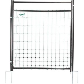 Kerbl Vrata za električno ograjo mrežasta 95-125 cm
