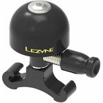 Lezyne Classic Brass Bell Mali zvonček, črn ()