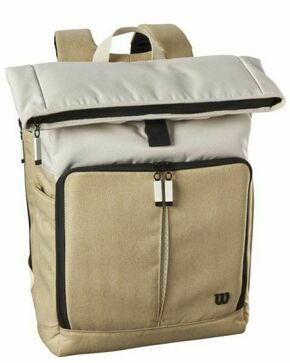Wilson Lifestyle Foldover Backpack 2 Khaki Teniška torba