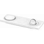 Belkin BOOST CHARGE PRO MagSafe 3v1 brezžična polnilna podloga za iPhone/Apple Watch/AirPods, bela