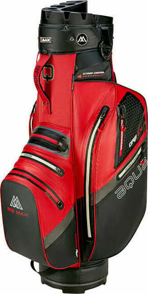 Big Max Aqua Silencio 4 Organizer Red/Black Golf torba Cart Bag