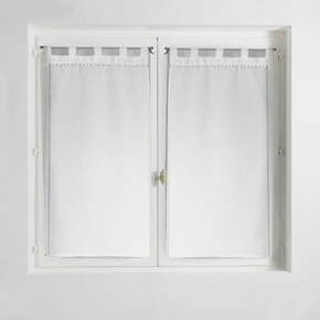 Bele prosojne zavese v kompletu 2 ks 60x90 cm Poupette – douceur d'intérieur