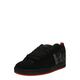 DC Shoes Nizke superge temno siva / rdeča / črna