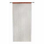 Rjava zavesa za vrata 100x200 cm String – Mendola Fabrics