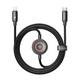 Mcdodo Mcdodo CA-5680 2-v-1 kabel USB-C z Lightning + polnilec za Apple Watch, 36 W, 1,5 m