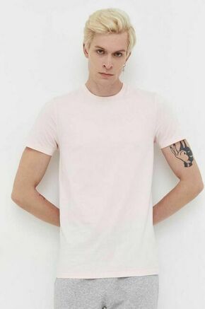 Bombažna kratka majica Hollister Co. roza barva - roza. Lahkotna kratka majica iz kolekcije Hollister Co. Izdelana iz izjemno udobne pletenine. Model iz mehke in na otip prijetne tkanine.