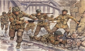 Italeri 1:72 WWII- Britanski padalci modeli vojakov