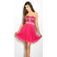 Amiatex Ženska obleka 72988, roza, 8