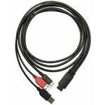XPPen 3v1 cable Črna 20 cm USB kabel