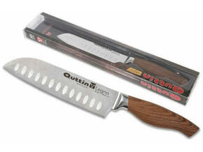 Quttin Kuhinjski nož legno santoku nerjaveče jeklo (17 cm)