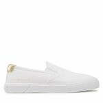 Tenis superge Tommy Hilfiger Essential Slip-On Sneaker FW0FW06956 White YBS