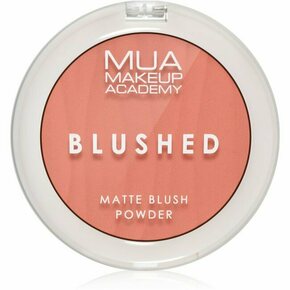 MUA Makeup Academy Blushed Powder Blusher pudrasto rdečilo odtenek Misty Rose 5 g
