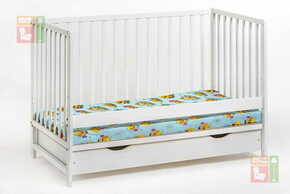 Trianova Otroška postelja Cypi II plus 60x120 s predalom