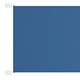 Vidaxl Vertikalna markiza modra 60x600 cm tkanina oxford