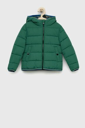 Otroška jakna Geox zelena barva - zelena. Otroški jakna iz kolekcije Geox. Podložen model