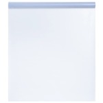 Vidaxl Folija za okna statična matirana prozorna siva 60x2000 cm PVC