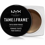 NYX Professional Makeup Tame &amp; Frame Tinted Brow Pomade vodoodporna pomada za obrvi 5 g odtenek 02 Chocolate za ženske