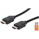 MANHATTAN HDMI kabel z Ethernetom 3 m črn MANHATTAN 355353