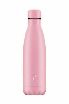 Termo steklenica Chillys Pastel 500ml - roza. Termo steklenica iz kolekcije Chillys. Model izdelan iz nerjavečega jekla.