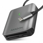 WEBHIDDENBRAND AXAGON CRE-S3C, USB-C 3.2 Gen 1 - SUPERSPEED Bralnik kartic SD/microSD/CF s tremi režami in številnimi režami, podpora UHS-II