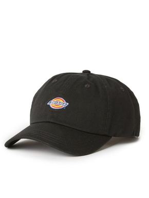 Dickies kapa - črna. Baseball kapa iz kolekcije Dickies. Model izdelan iz tkanine z uporabo.