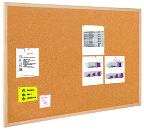 WEBHIDDENBRAND Plutovinasta tabla Bi-Office izbira velikosti 40 x 30 cm