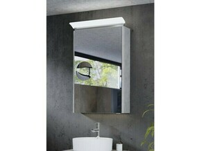TBoss Toaletna omarica z ogledalom CUT 55 cm beton