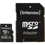 Intenso Pro MicroSDXC spominska kartica, 128 GB, 90 MB/s,UHS-I + SD adapter