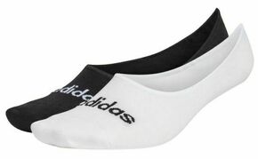 Adidas Set 2 parov uniseks stopalk Thin Linear Ballerina IC1295 Črna