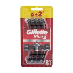 Gillette Blue3 Red britvice za enkratno uporabo 8 kos za moške