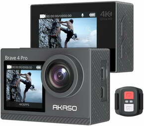 Akaso Brave 4 Pro fotoaparat za akcijske športe 20 MP 4K Ultra HD CMOS Wi-Fi 453 g
