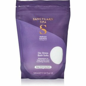Sanctuary Spa Wellness sol za kopel s pomirjajočim učinkom 500 g