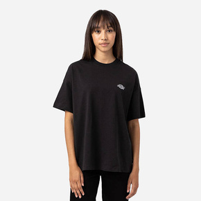 Bombažna kratka majica Dickies črna barva - črna. Kratka majica iz kolekcije Dickies. Model izdelan iz tanke