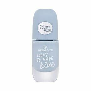 Essence Gel Nail Colour hitro sušeči in sijoči lak za nohte 8 ml odtenek 39 Lucky To Have Blue