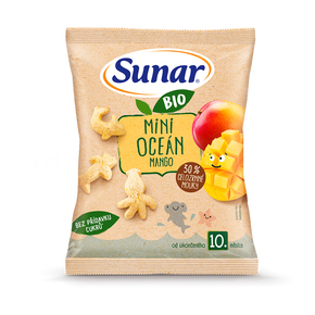 SUNAR BIO Crisps Mini ocean mango 18g