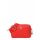 Torbica Tommy Hilfiger rdeča barva - rdeča. Majhna torbica iz kolekcije Tommy Hilfiger. Model na zapenjanje, izdelan iz ekološkega usnja.