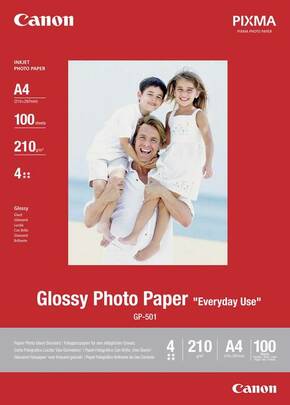 Canonov fotografski papir GP-501 - 10x15cm (4x6inch) - 50 listov - sijajni