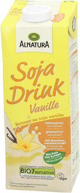 Alnatura Bio sojin napitek - vanilja - 1 l