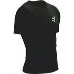 Compressport Performance SS Tshirt M Black/White M Tekaška majica s kratkim rokavom