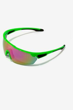 Hawkers sončna očala Green Fluor Cycling - pisana. Sončna očala iz kolekcije Hawkers. Model s zrcalnimi stekli in okvirji iz plastike. Ima filter UV 400.