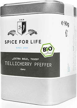 Spice for Life Bio poper Tellicherry (cel) - Extra Bold